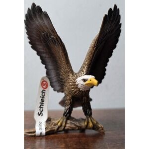 Schleich Bald Eagle Animal Figure Bird of Prey 2016 Retired NWT